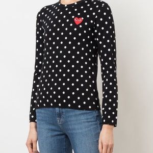Comme des Garçons Play - Polka Dot Long Sleeve